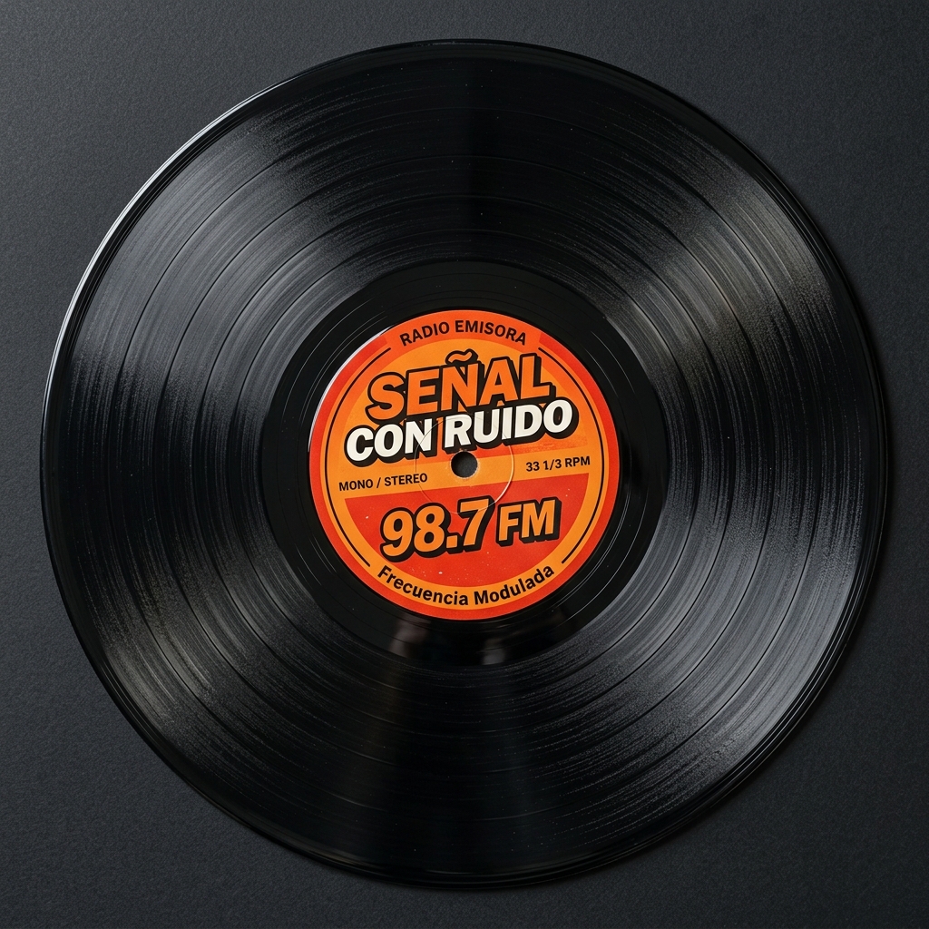 Disco de Vinilo - Señal Con Ruido 98.7 FM